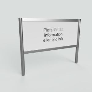 1320x1000mm - Informationsskylt 60R