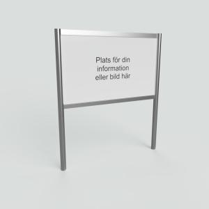 1320x1500mm - Informationsskylt 60R