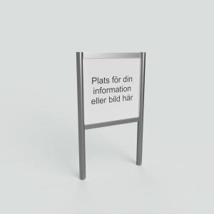 720x1200mm - Informationsskylt 60R