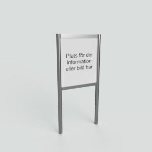 720x1500mm - Informationsskylt 60R