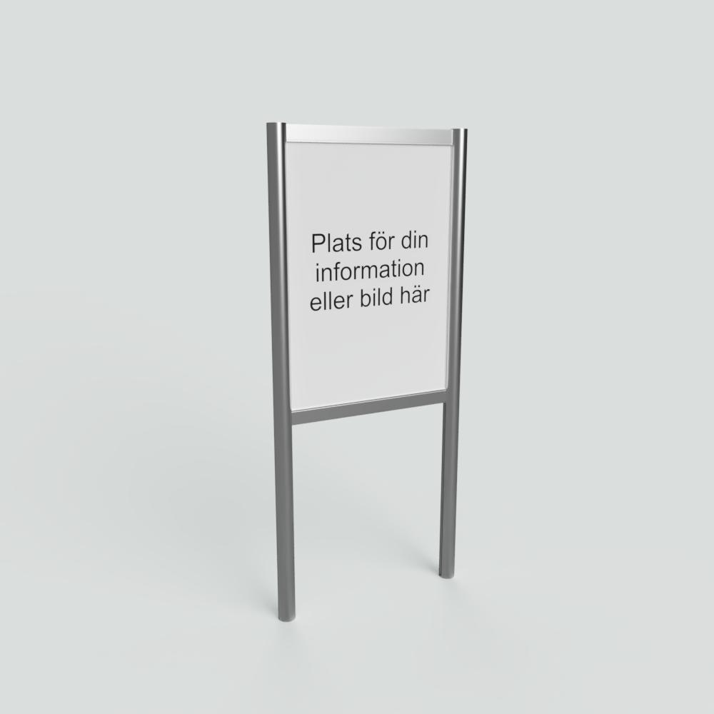 720x1650mm - Informationsskylt 60R