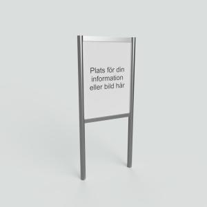 720x1650mm - Informationsskylt 60R