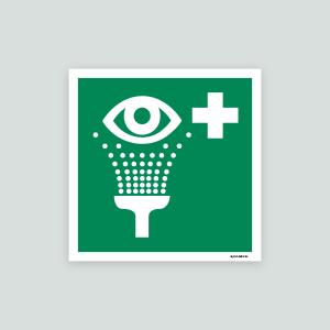 Ögondusch - Första hjälpen skylt 210x210mm