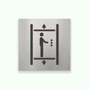 HISS 80x80mm - Symbolskylt