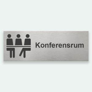 KONFERENSRUM 225x80mm - Symbolskylt