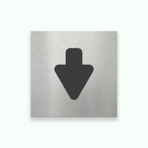 DRAG 80x80mm - Symbolskylt