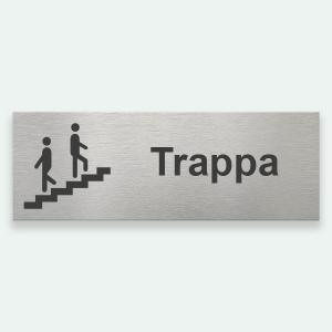 TRAPPA 225x80mm - Symbolskylt
