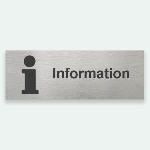 INFORMATION 225x80mm - Symbolskylt