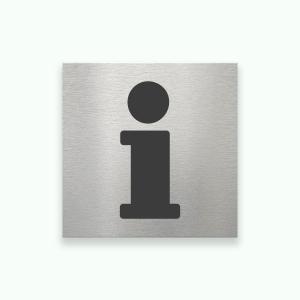 INFORMATION 80x80mm - Symbolskylt
