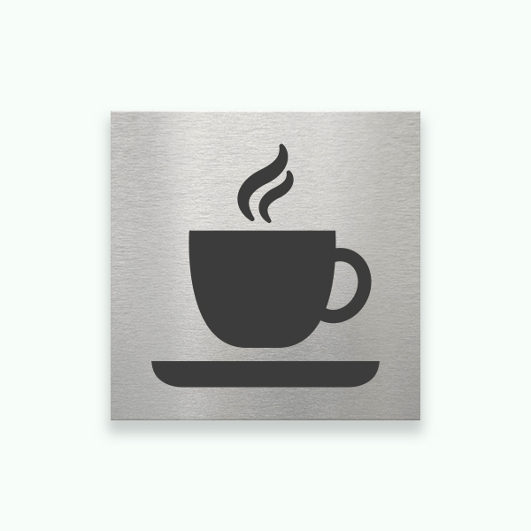 CAFETERIA 80x80mm - Symbolskylt