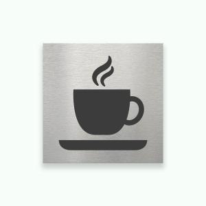 CAFETERIA 80x80mm - Symbolskylt