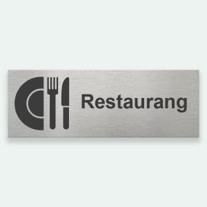 RESTAURANG 225x80mm - Symbolskylt