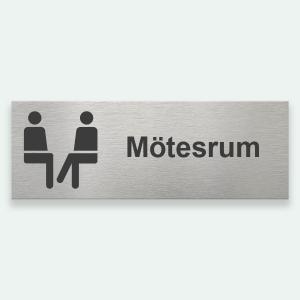 MÖTESRUM 225x80mm - Symbolskylt