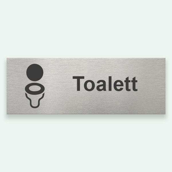 Unisex 225x80mm - Symbolskylt
