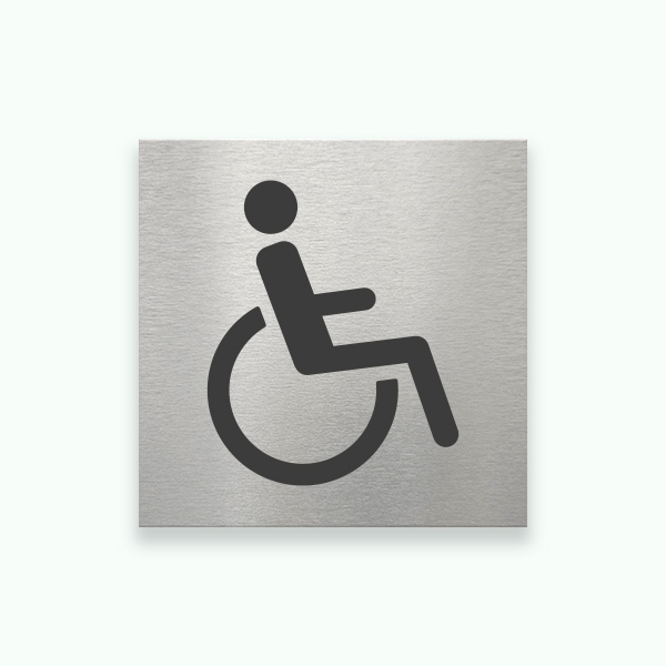 RWC 80x80mm - Symbolskylt