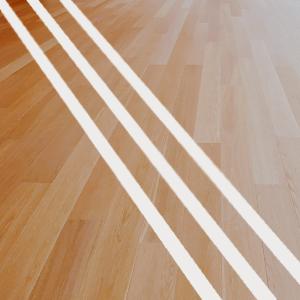 Vit kontrastmarkering linjer - 3st 1000x25mm