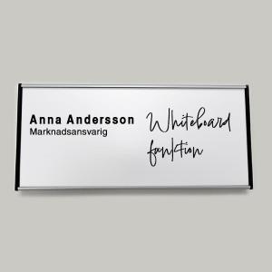 WB-Namnskylt/Tavla - 207x93mm