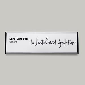 WB-Namnskylt/Tavla - 207x62mm