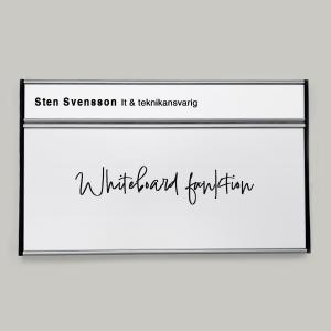 WB-Namnskylt/Tavla - 207x31+93mm