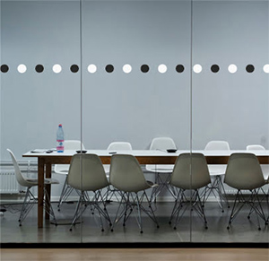 kontrastmarkering glas