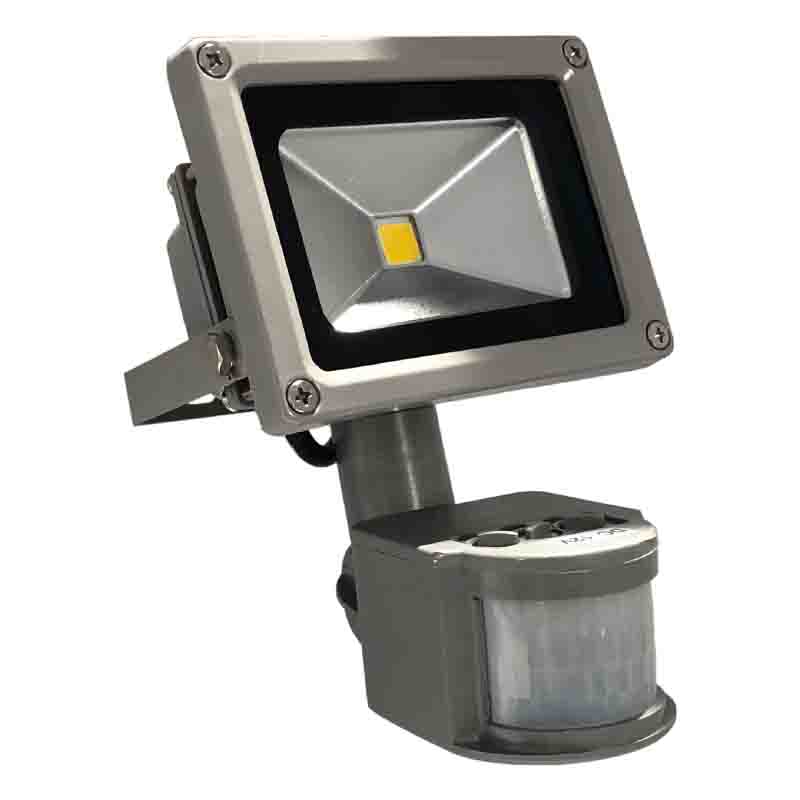 Strålkastare LED 10W med Sensor