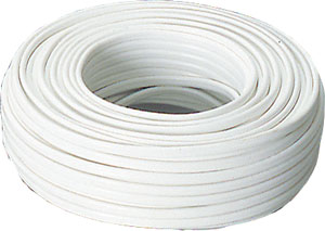 Kabel Vit 2x2,5mm² per löpmeter