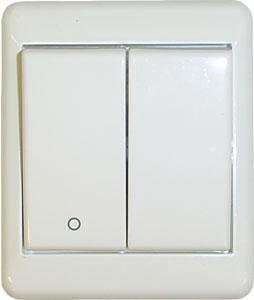 Strömbrytare dubbel