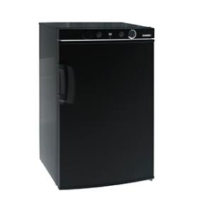 Gasolkylskåp Ventus 100 toppkontroll Svart