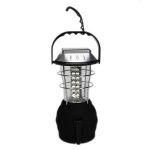 Solcellsdriven LED-lykta med USB