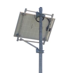 Solpanelsfäste för stolpe