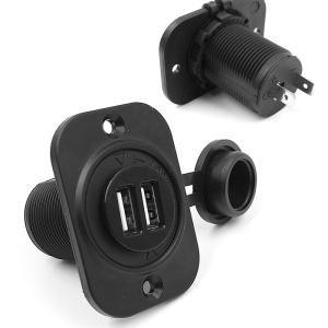 USB uttag 12V-24V dubbel
