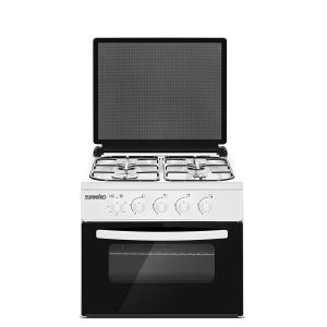 Bänkspis Cuisine vit 4-lågig med ugn