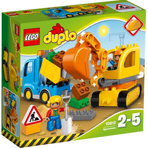 LEGO DUPLO 10812 Lastbil och grävmaskin