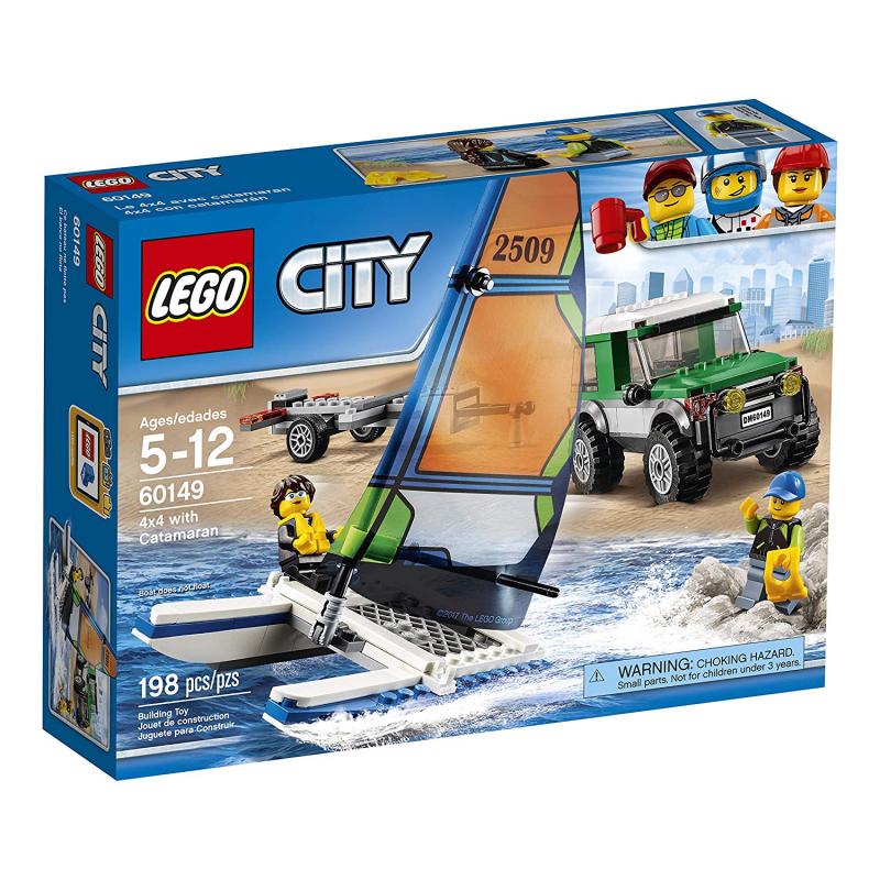 LEGO 60149 Terrängbil med Katamaran