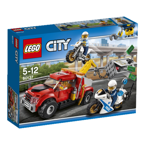 LEGO 60137 Trubbel med bärgningsbil