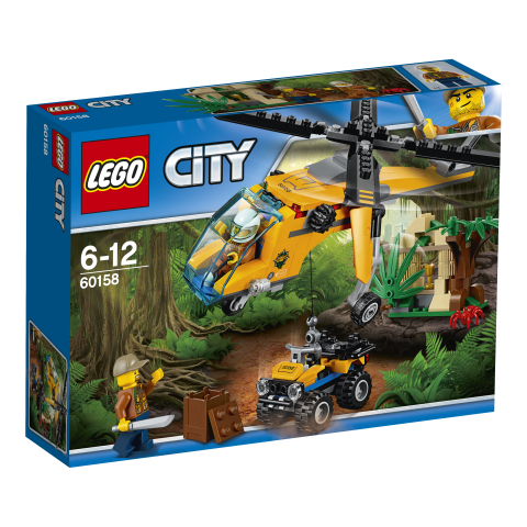 LEGO 60158 Djungel – transporthelikopter