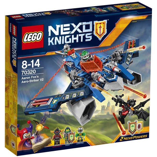 LEGO 70320 Nexo Knights Aaron Fox lufthuggare V2