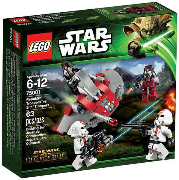 LEGO 75001 Republic Troopers vs Sith Troopers