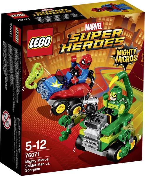 LEGO 76071 Mighty Micros: Spider-Man mot Scorpion
