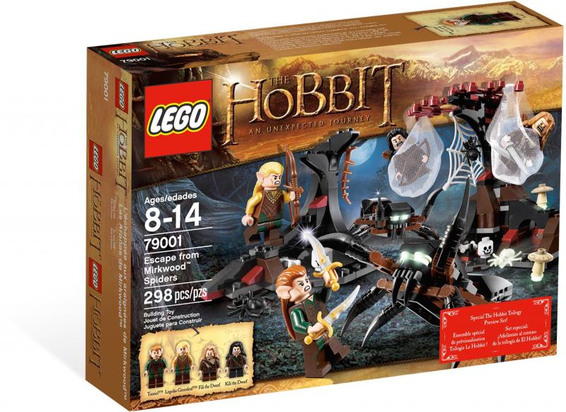 LEGO 79001 Flykten från spindlarna i Mörkgården - Hobbit