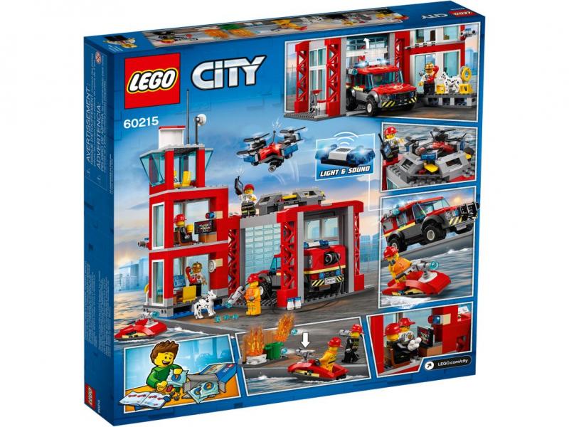 LEGO 60215 Brandstation