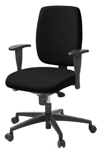 LD 6135 Svart med armstöd