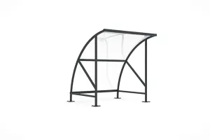 Cykeltak Bamberg, antracitgrå