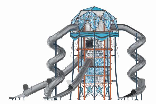 Manetäventyret, med stålrutsch