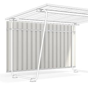 Bakvägg till Cykeltak Siegen