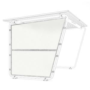 Sidovägg till Cykeltak Siegen