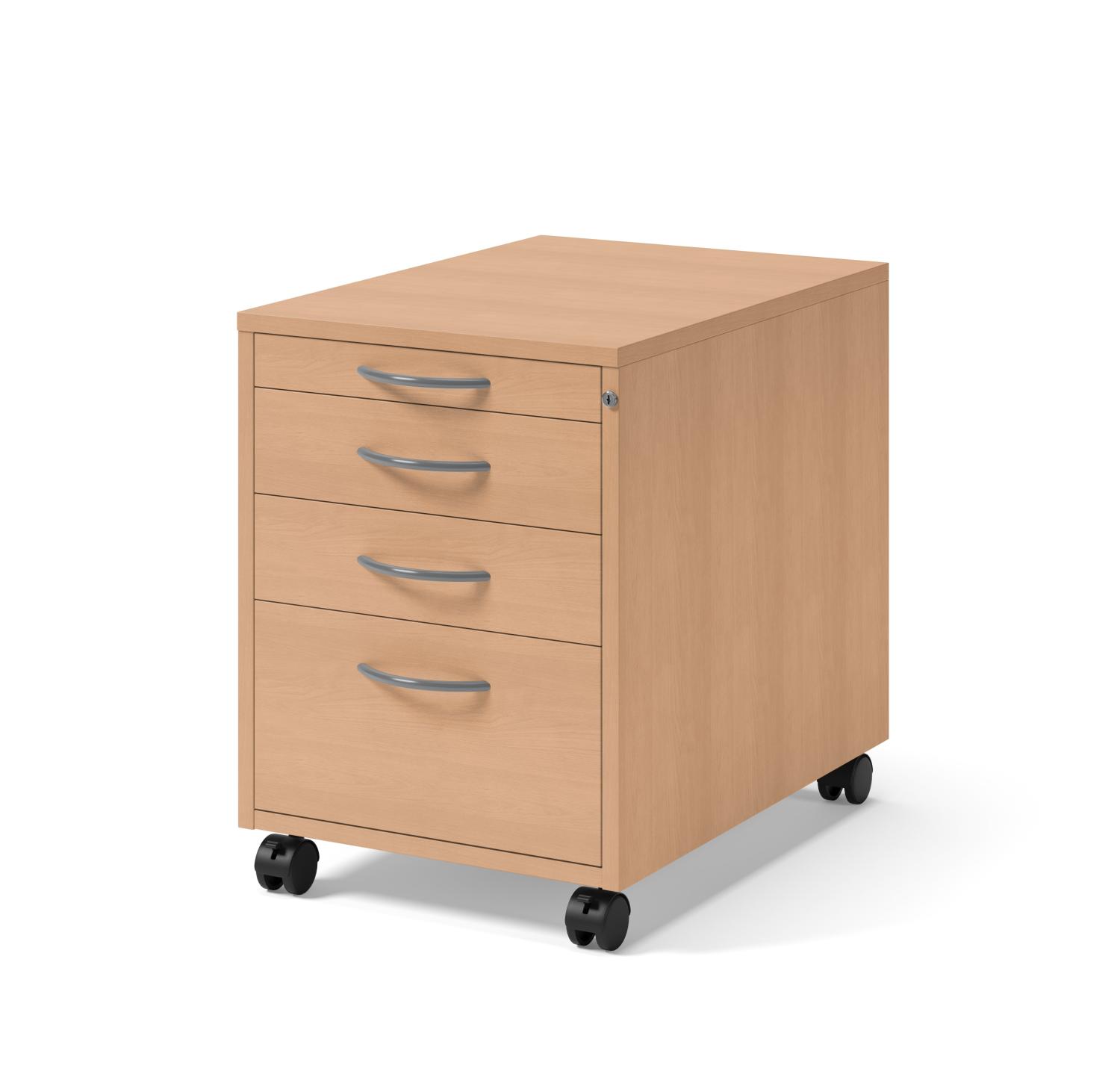 Rullhurts 4 lådor