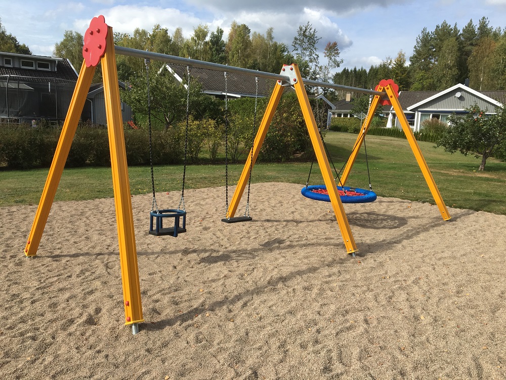 Aluminiumgunga 4 platser