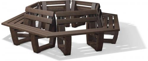 Gatton round bench
