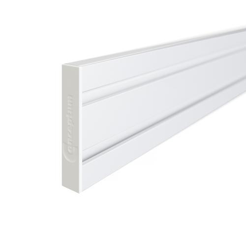 Funktionslist vit, 1050 mm, inkl ändstycken